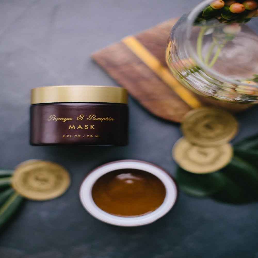 Papaya & Pumpkin Mask